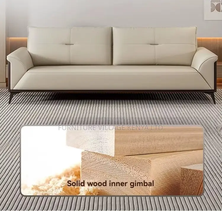 High-Comfort 5-Seater Executive Office Sofa Set