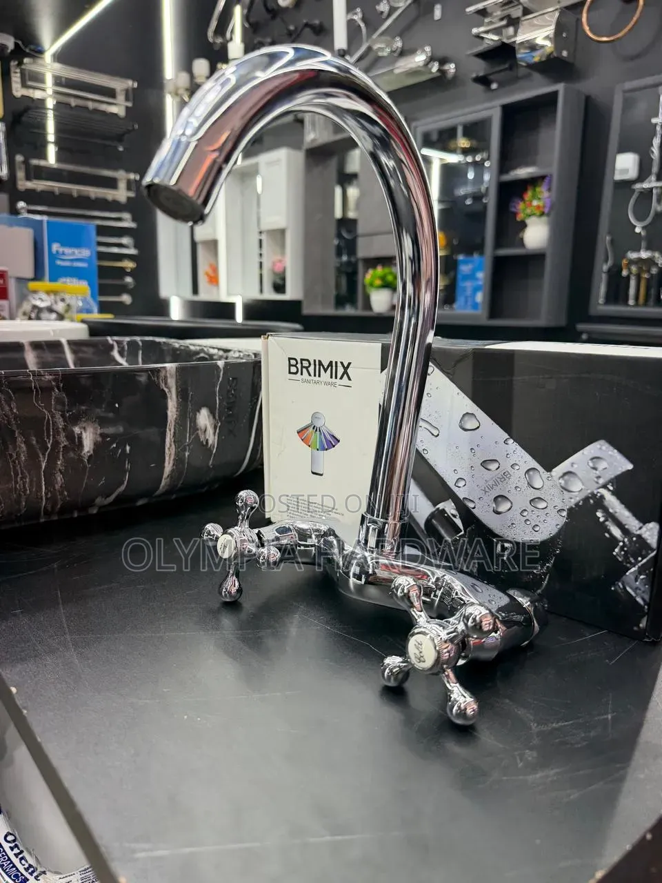Brimix Kitchen Mixer (Star Handles)