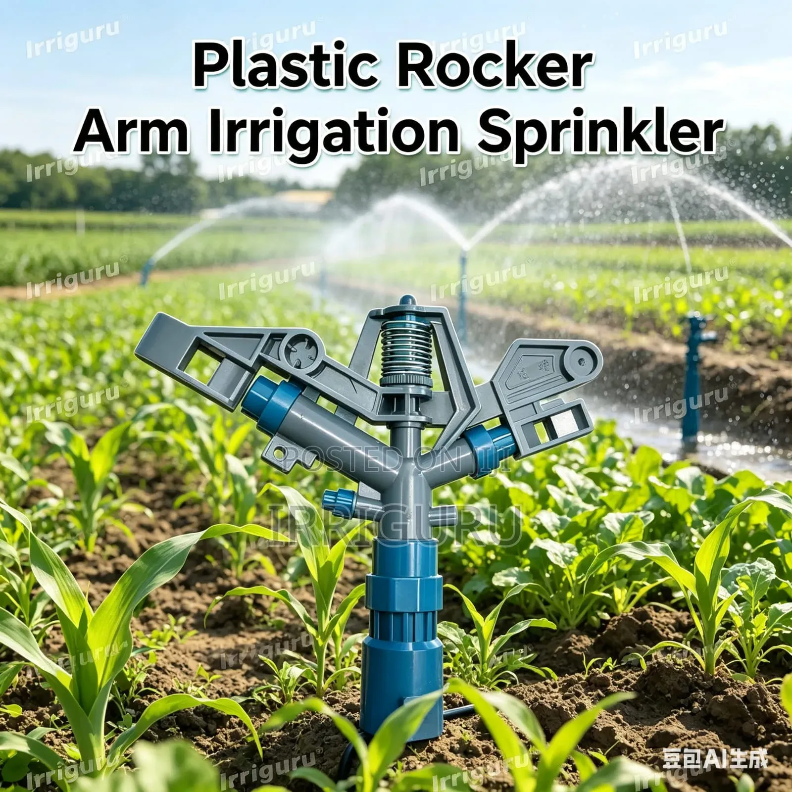 Silver Metallic Sprinklers