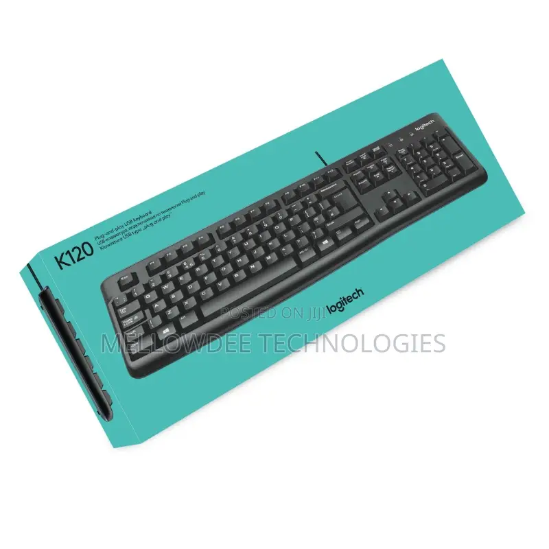Logitech Mk120 Combo Wired Keyboard Mouse