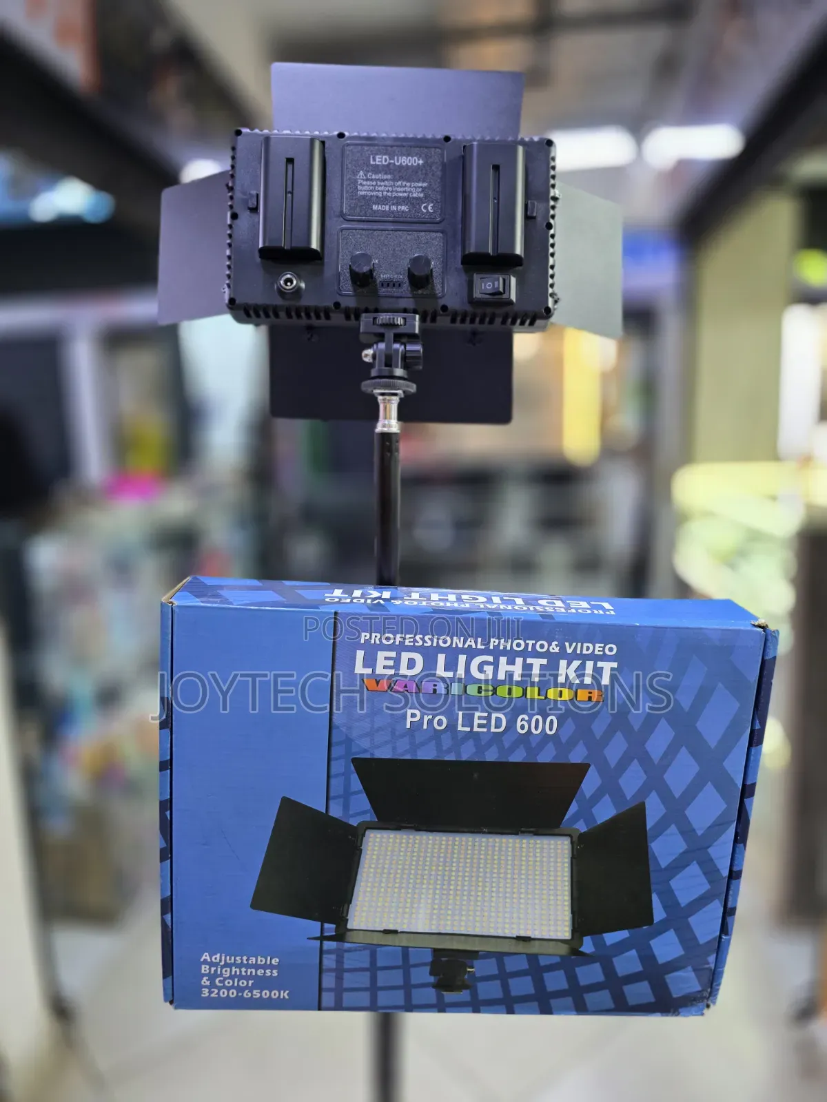 Vedio Light Portable Pro 600+ Stand Led Light for Content Creators