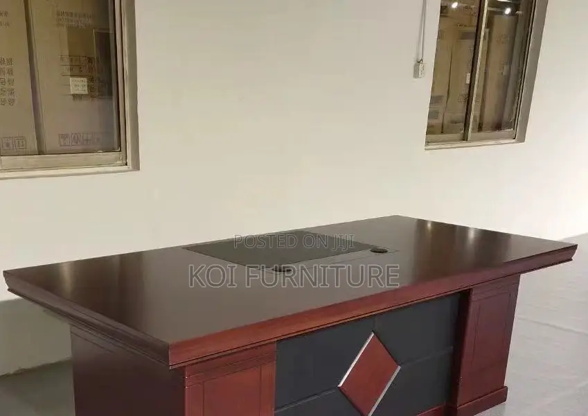 Office Desk; 1.6m Antique Mahogany Executive Desk