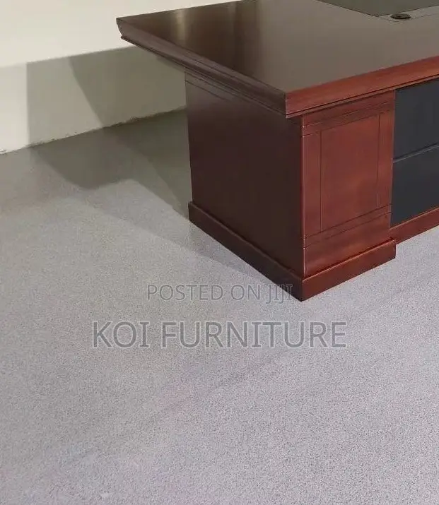 Office Desk; 1.6m Antique Mahogany Executive Desk