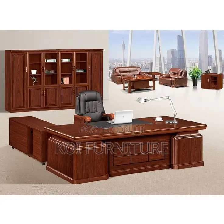 Office Desk; 1.6m Antique Mahogany Executive Desk