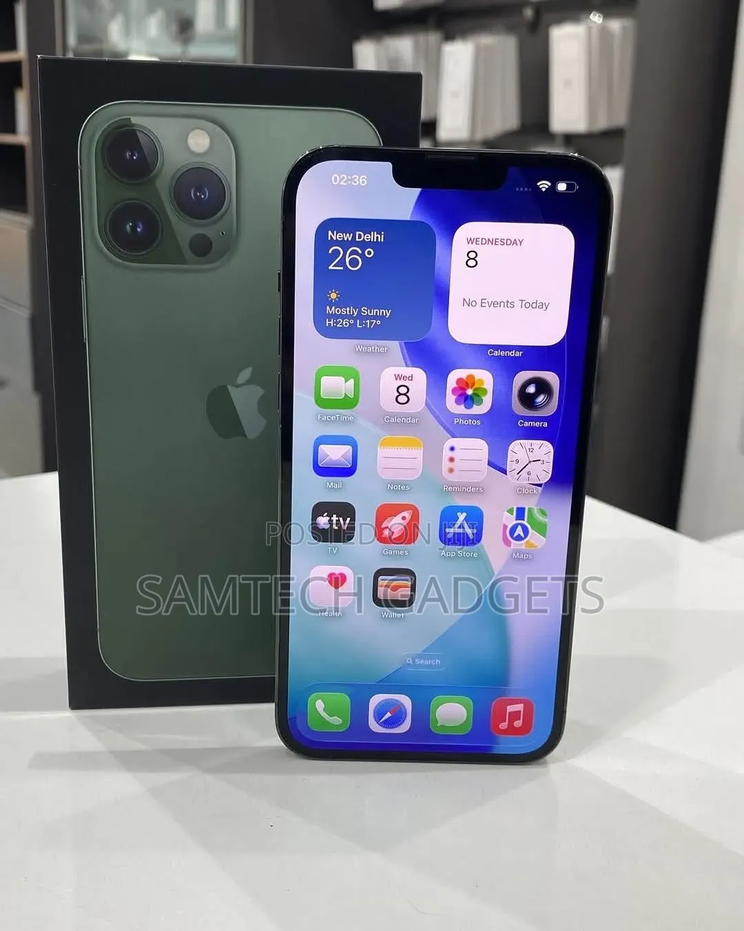 New Apple iPhone 13 Pro Max 256 GB Green