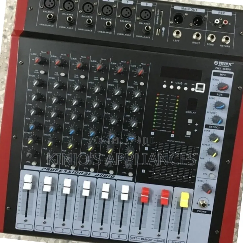 *Max 6ch Mixer