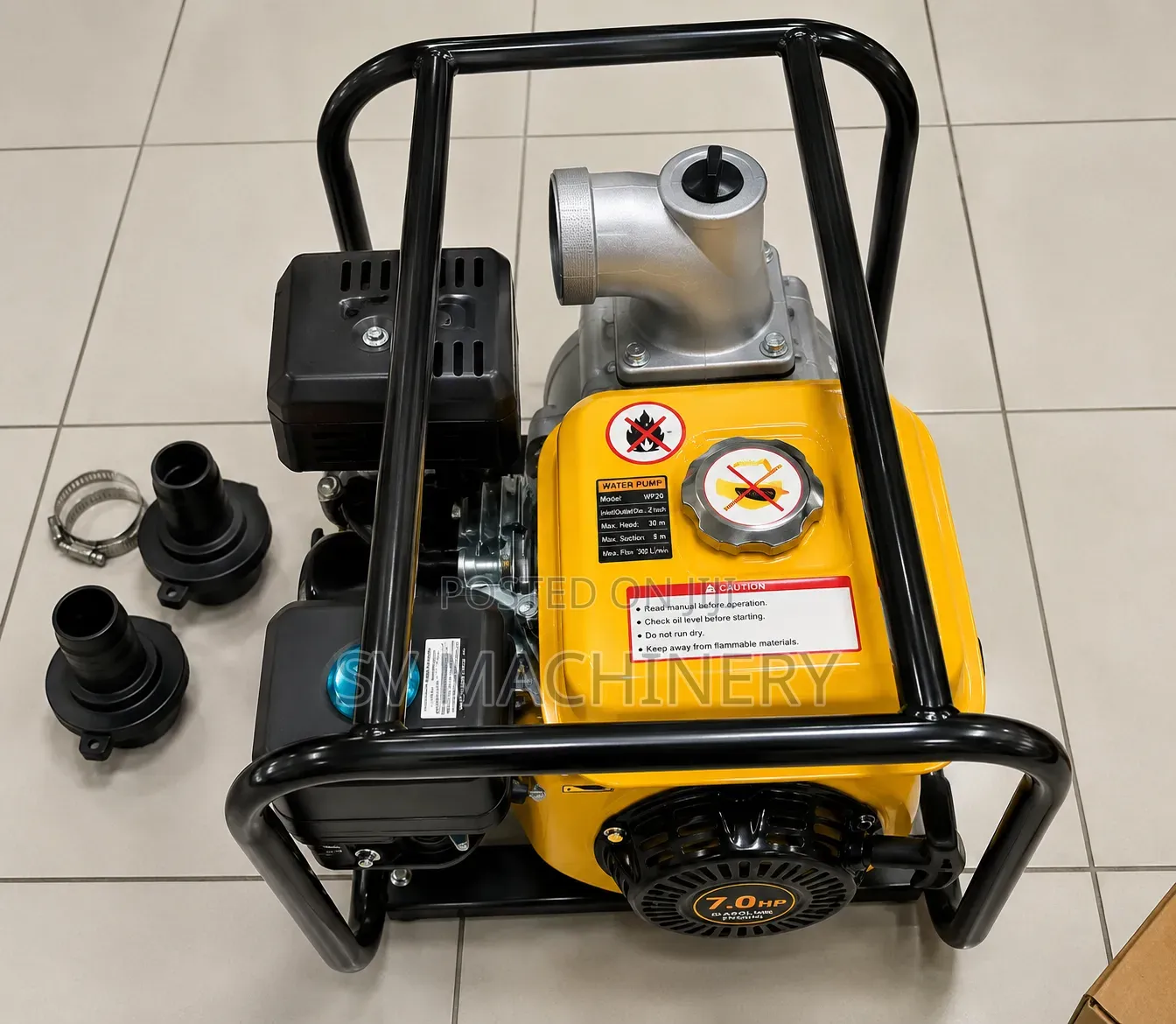 Heavy Duty Daichi Japan Petrol Water Pump 7.5hp 2"