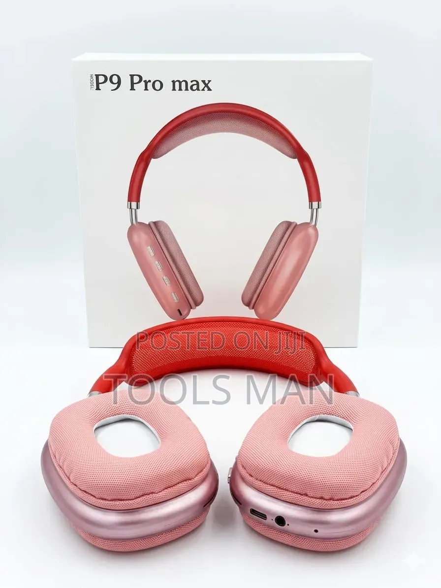 P9 Pro Max Wireless Bluetooth Over-Ear Headphones.