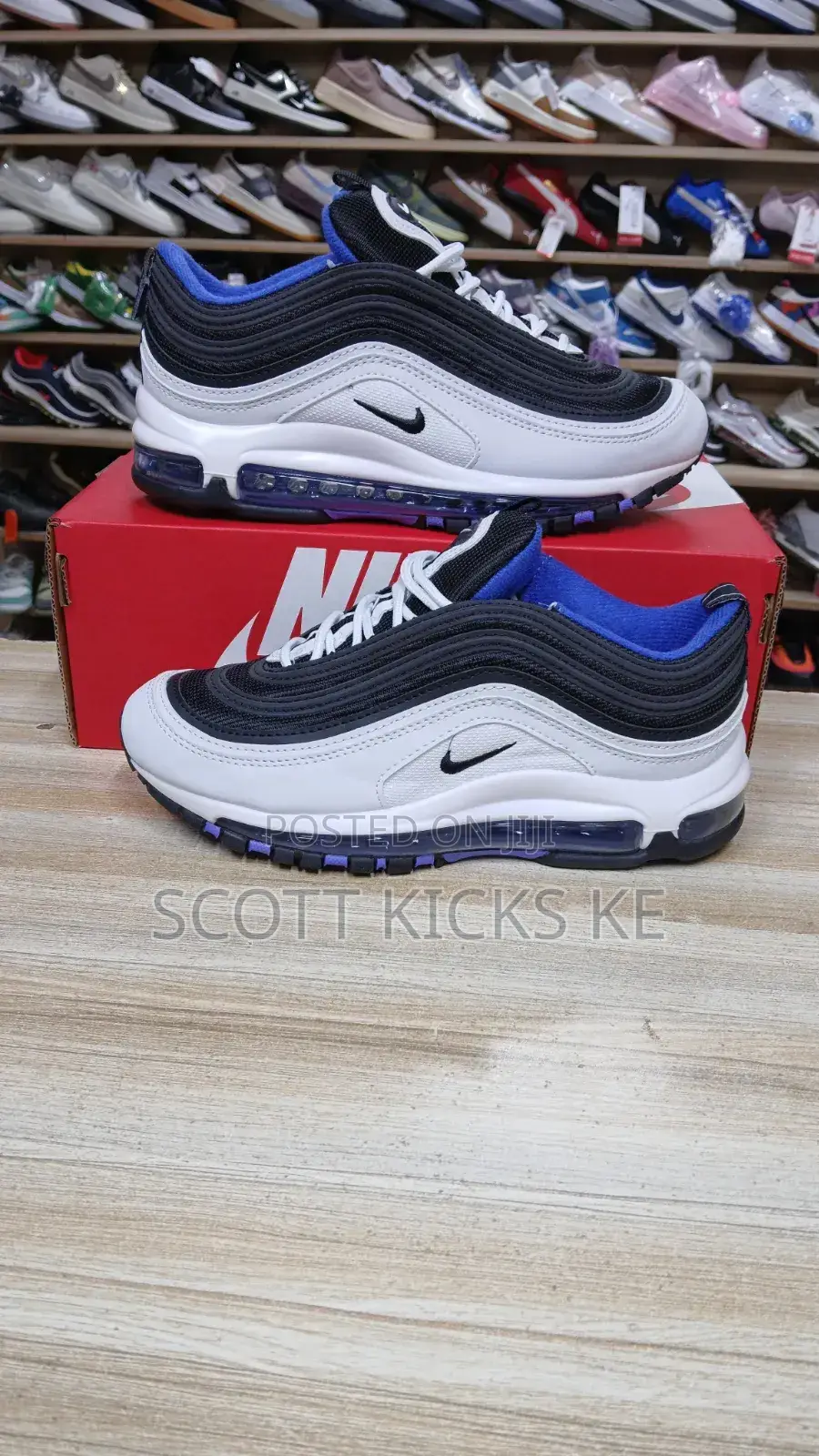 Nike Airmax 97 White Purple