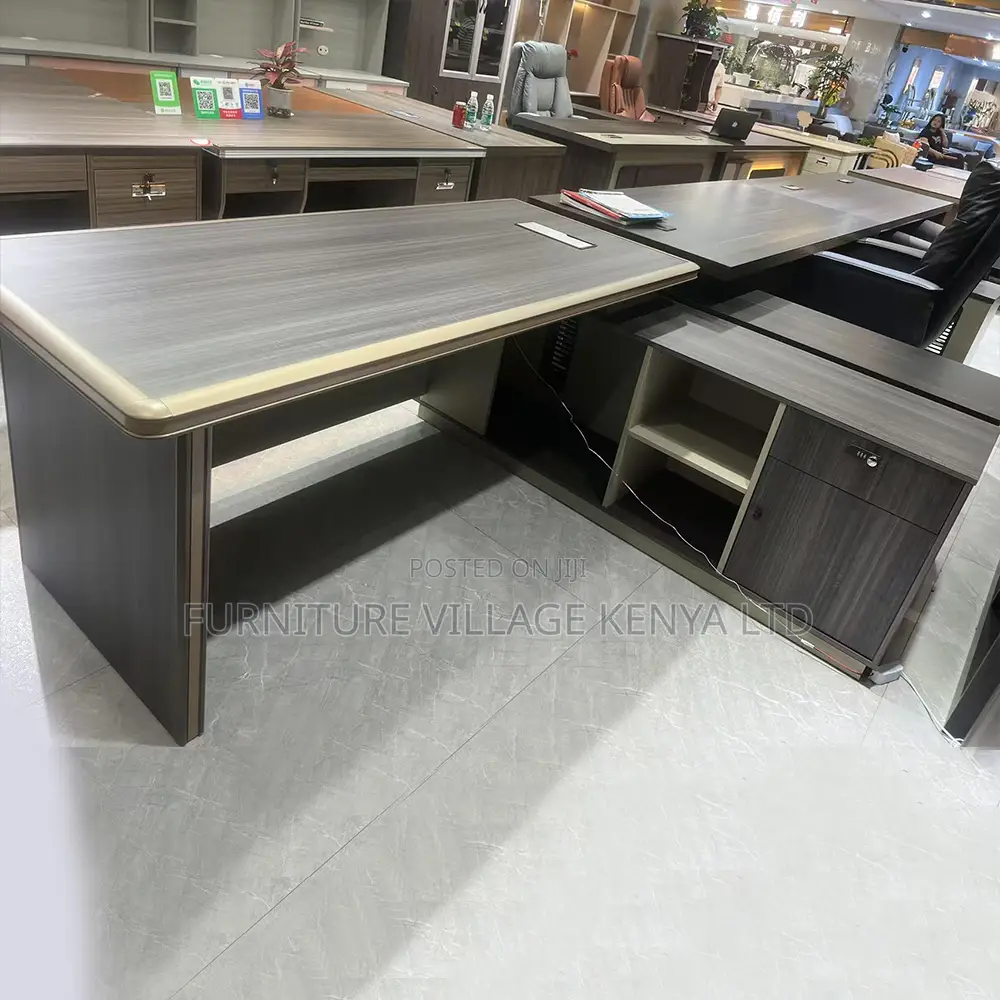 1.8 Meters Imported L-Shaped Manager's Desk
