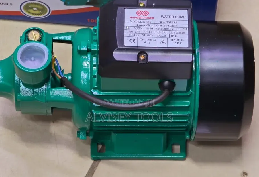 Ranger Booster Pump 0.5hp/Electric Water Pump