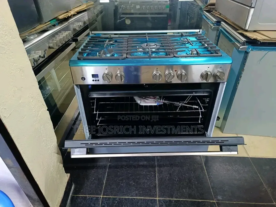Haier 5 Burner Cooker With Electric Oven