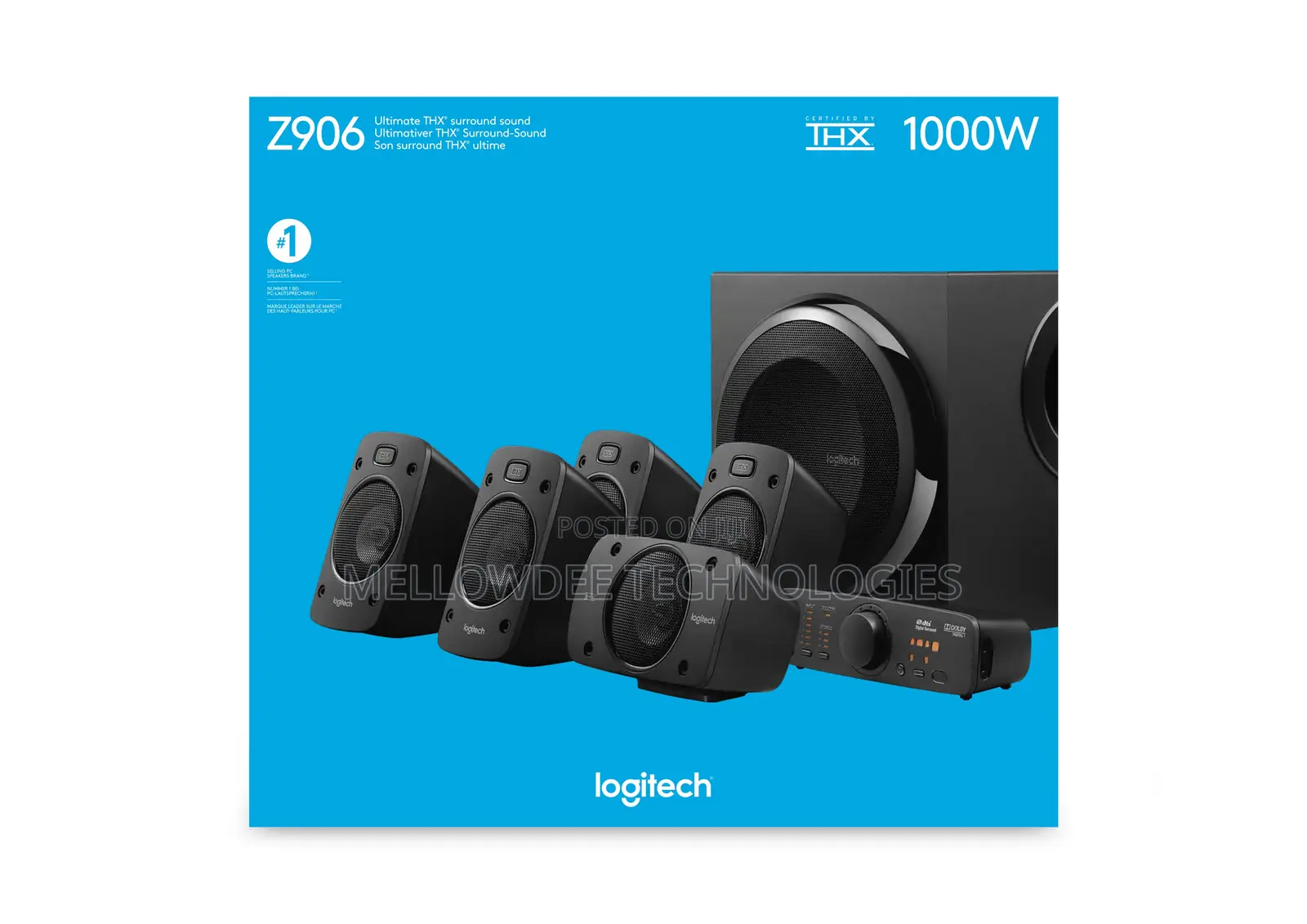 Logitech Z906 5.1 Surround Sound Speaker System