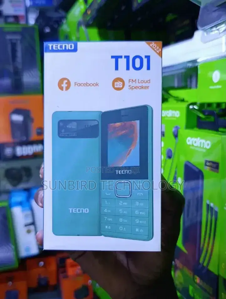 New Tecno T101 Black