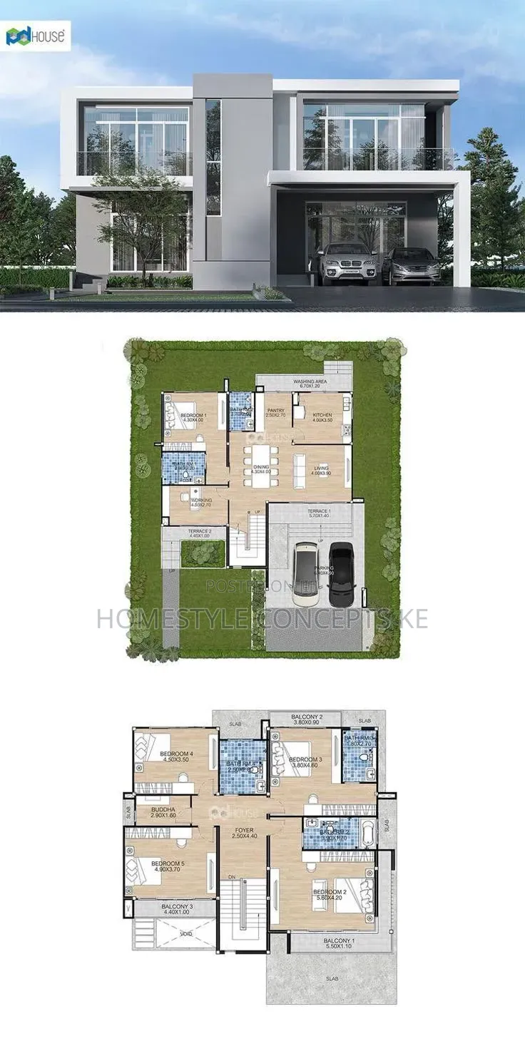 Modern Floor Plans for Homes Apartments