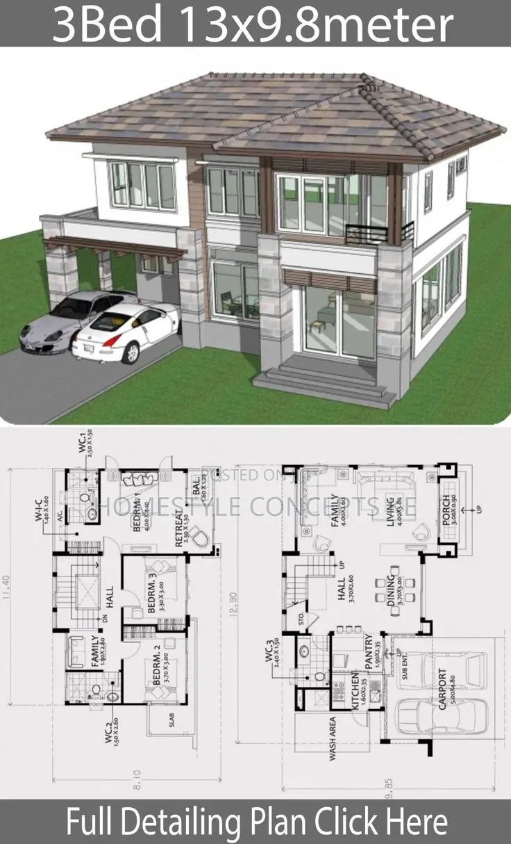 Modern Floor Plans for Homes Apartments