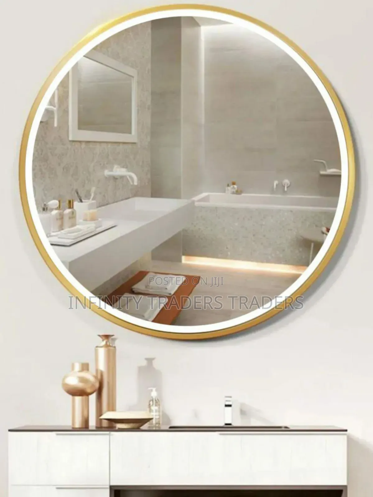 Unbreakable Round Decor Mirrors
