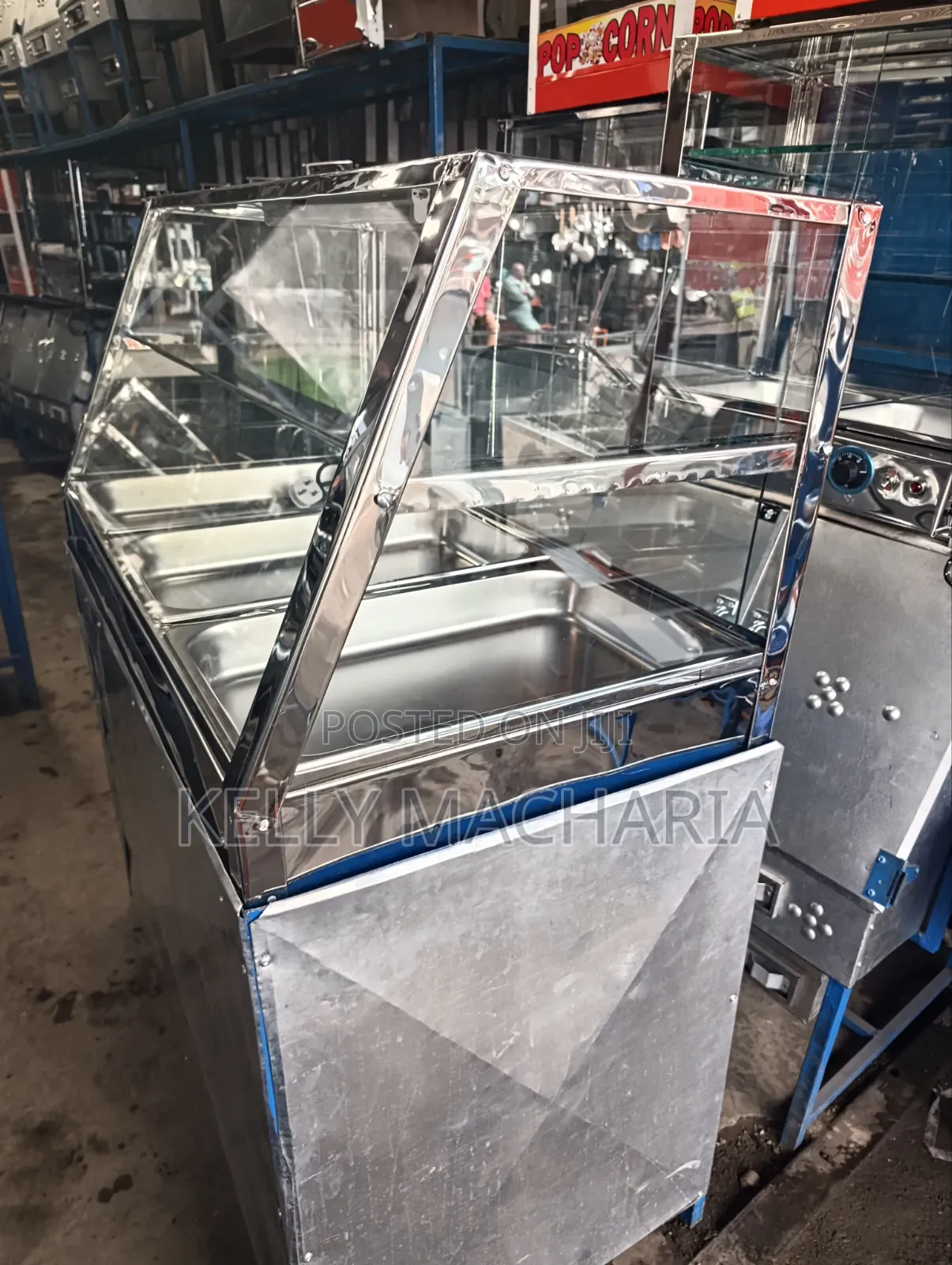 Commercial Sizes Food Warmers and Display With Stand