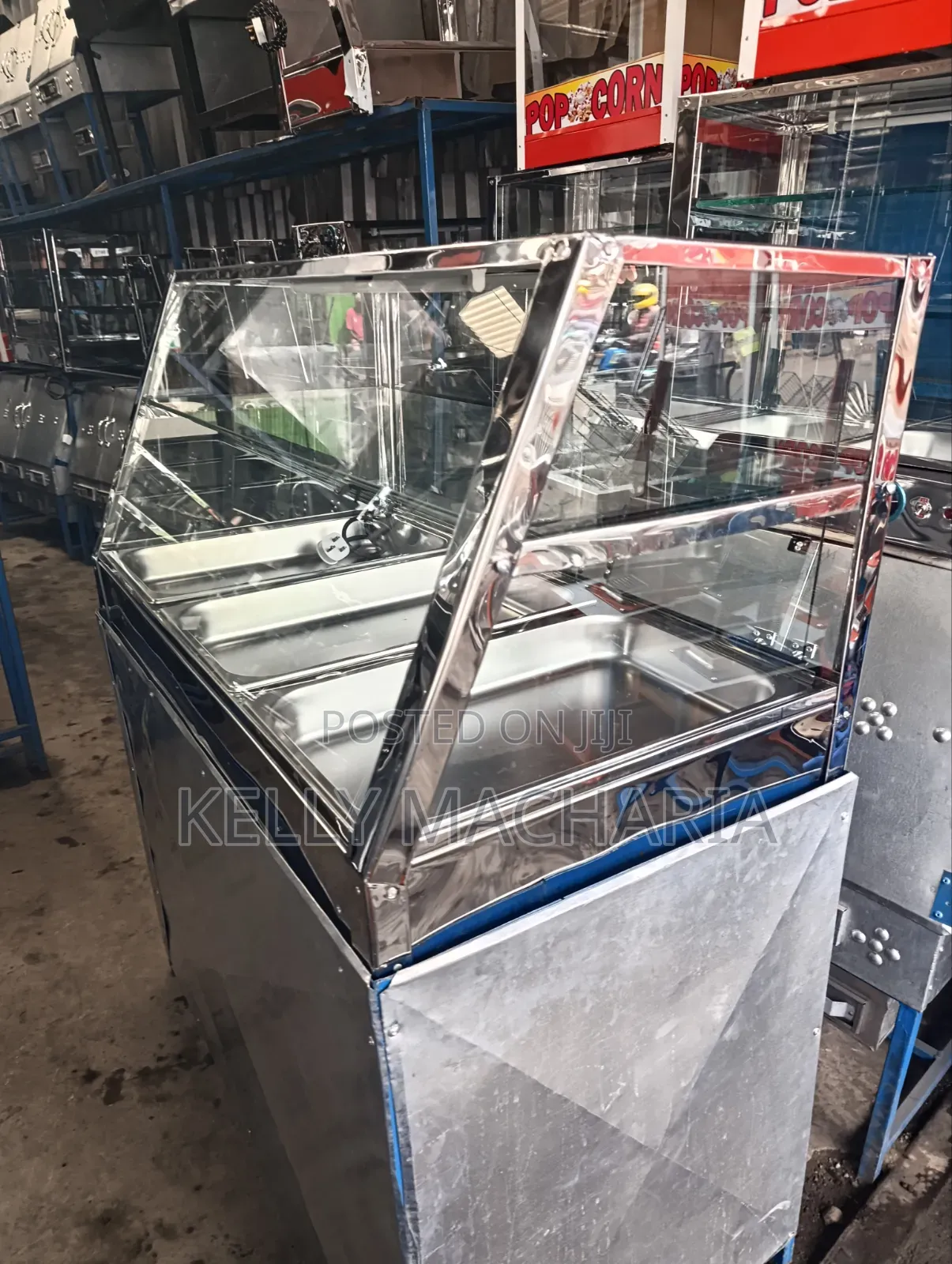 Commercial Sizes Food Warmers and Display With Stand
