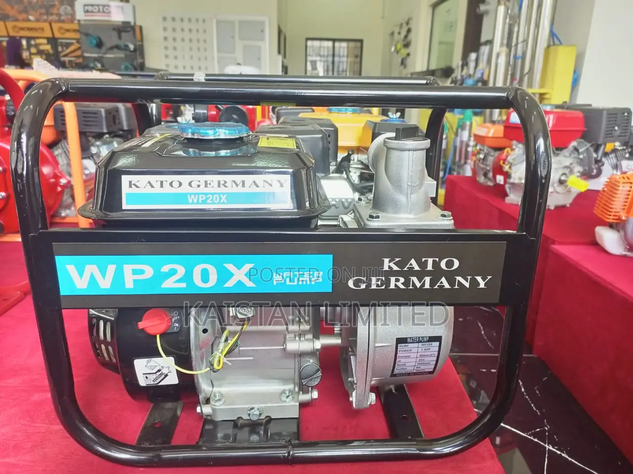 Wp20x Kato Germany Water Pump 2 Inches 8hp Engine