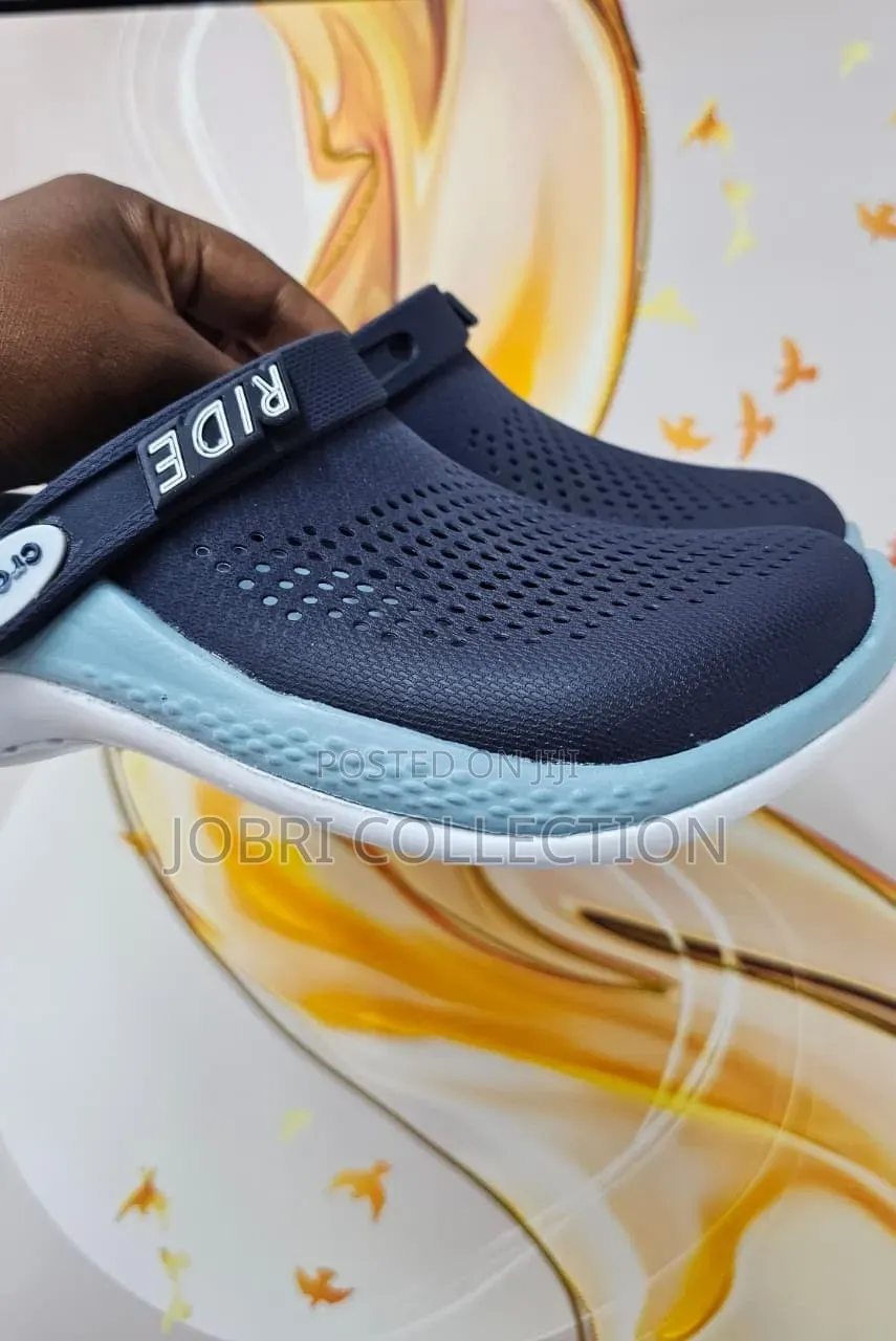 Navy Blue Crocs Literide