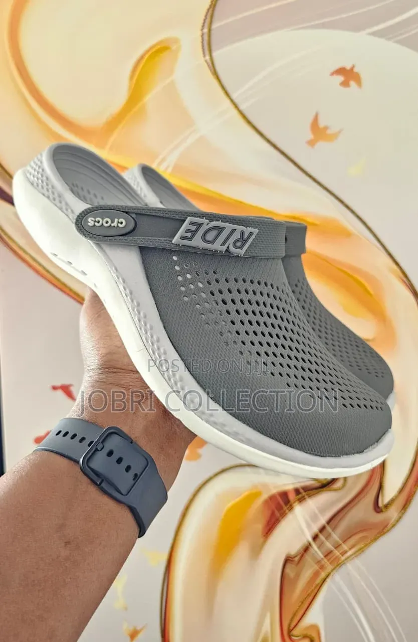Dark Grey Crocs Literide