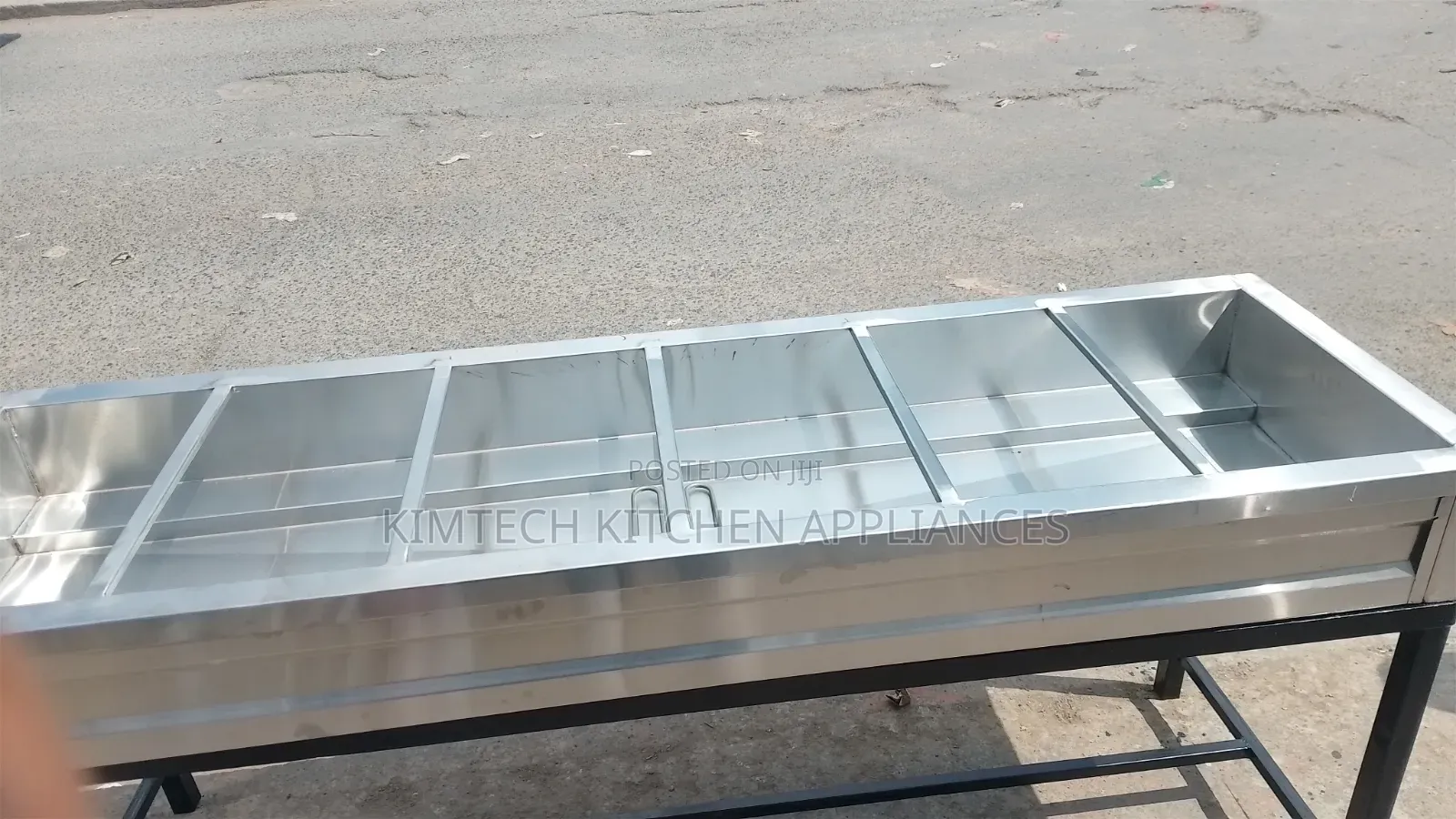Stainless Steel Gas Cooker and Food Warmer