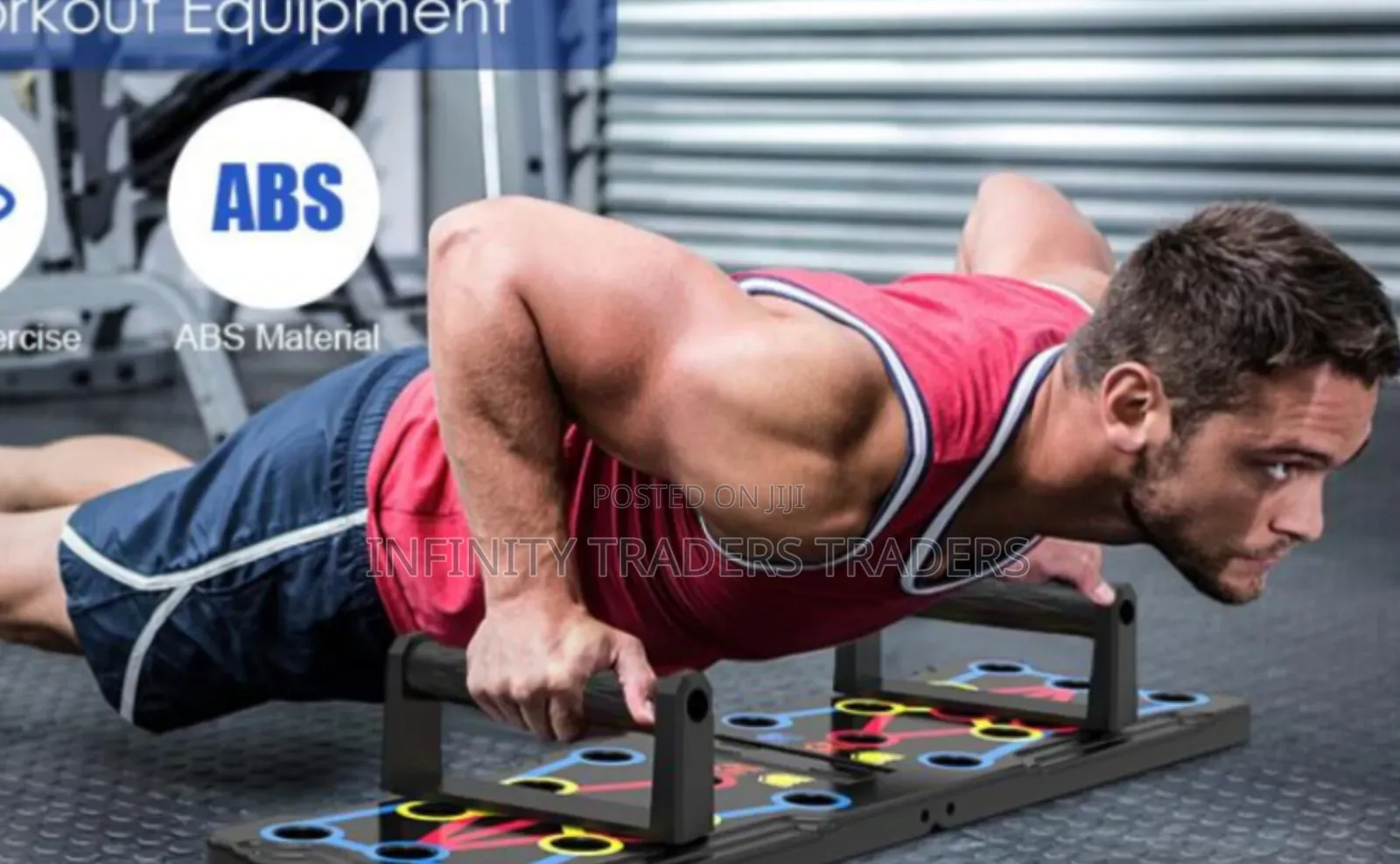 Portable Multifunctional Push-Up Board - Fitness