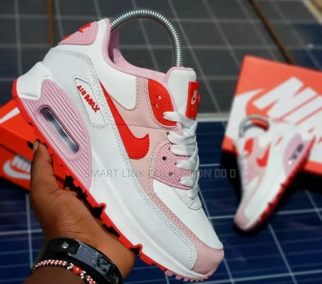 Pink Airmax 90 Sneakers