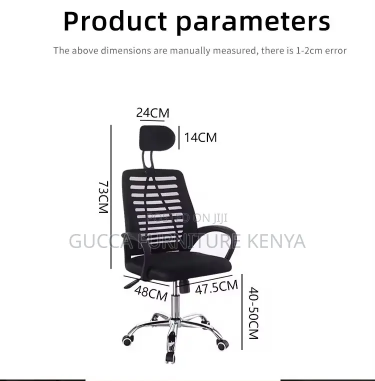Swivel Mesh Executive Headrest Desk Chair