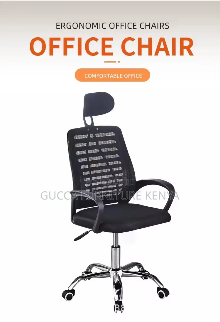 Swivel Mesh Executive Headrest Desk Chair