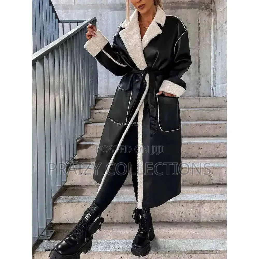 Black Faux Leather Jacket