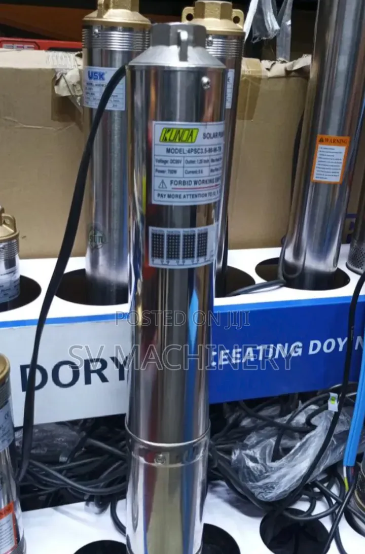 Heavy Duty 600w 70m Kunda Submersible Solar Water Pump