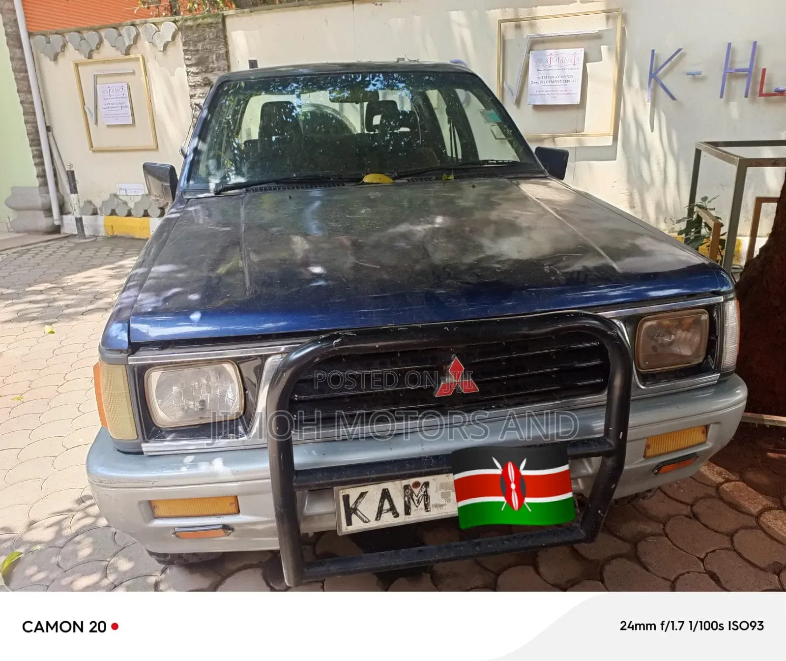 Mitsubishi L200 2001 Blue