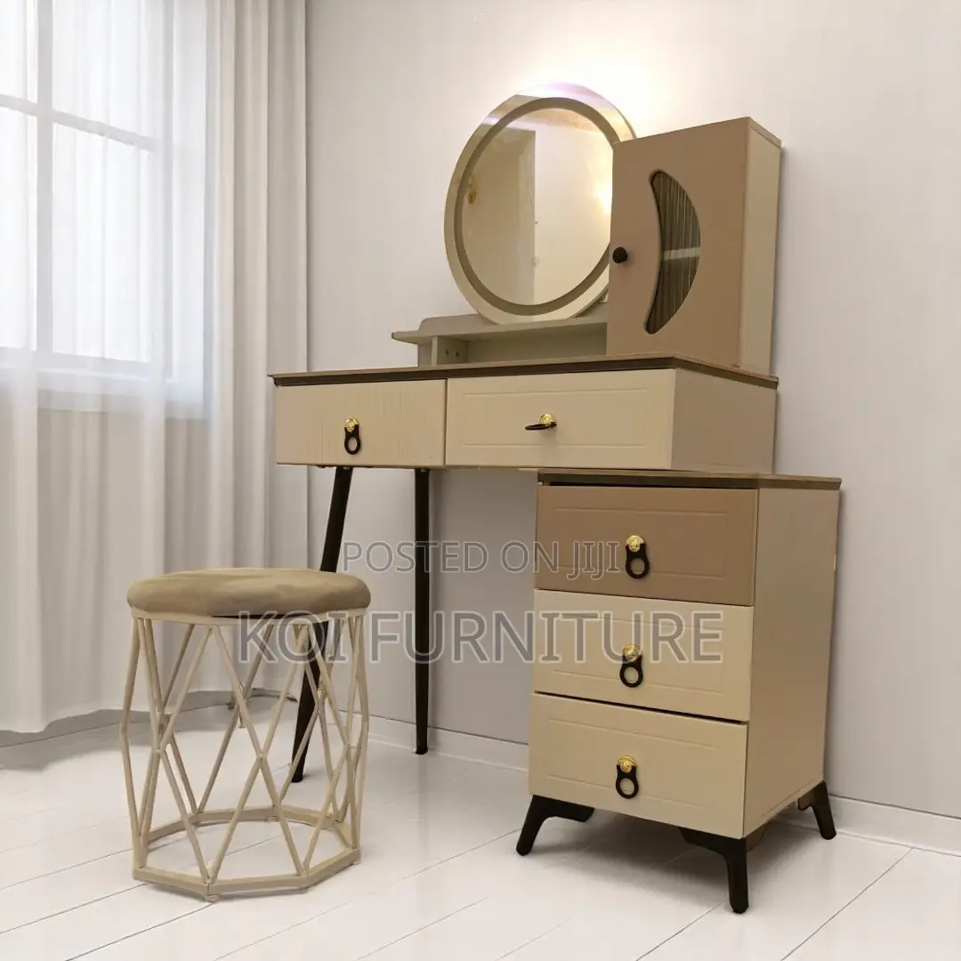 Dressers; Provissione Elegance Dressing Table Vanity Set