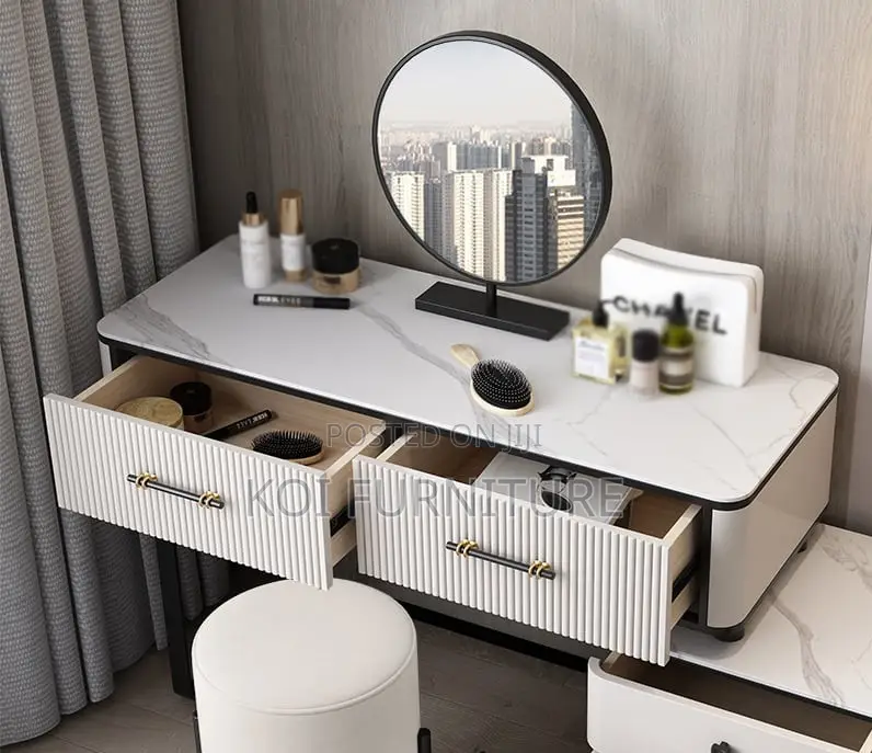 Dressers; Provissione Elegance Dressing Table Vanity Set