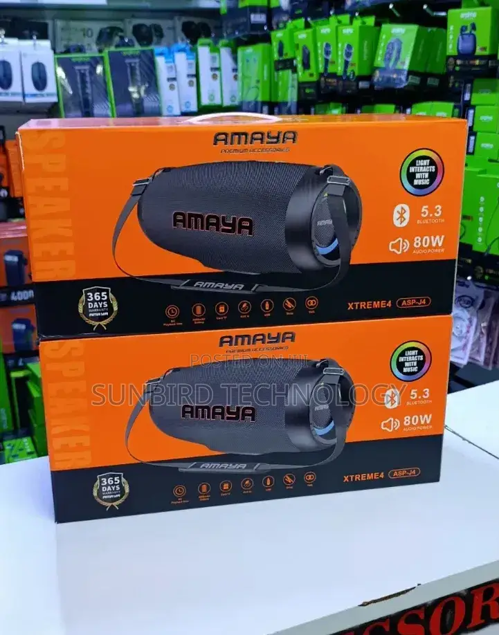 Amaya 80w J4 Extreme 4 Portable Speaker.