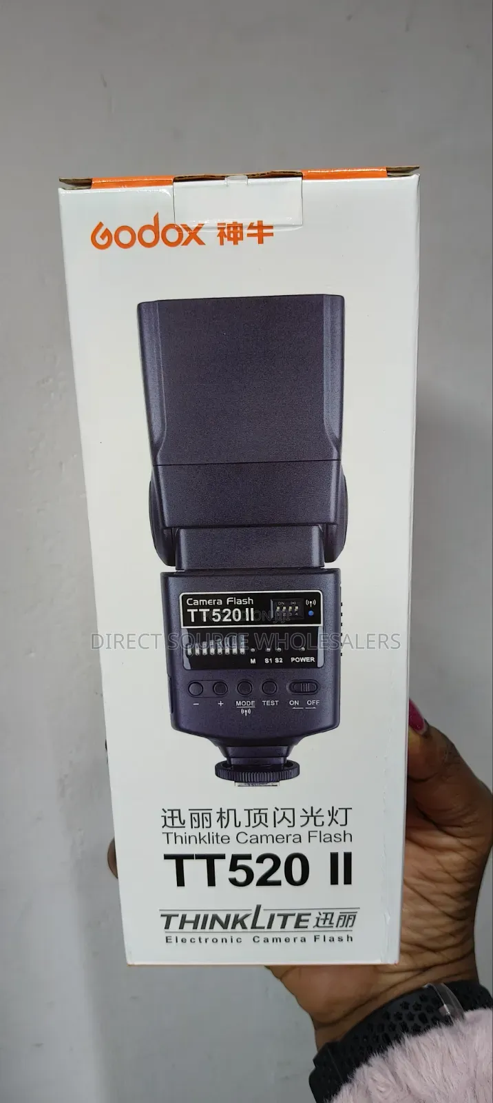 Godox Tt520 Universal DSLR Camera Flash External Flash With Trigger