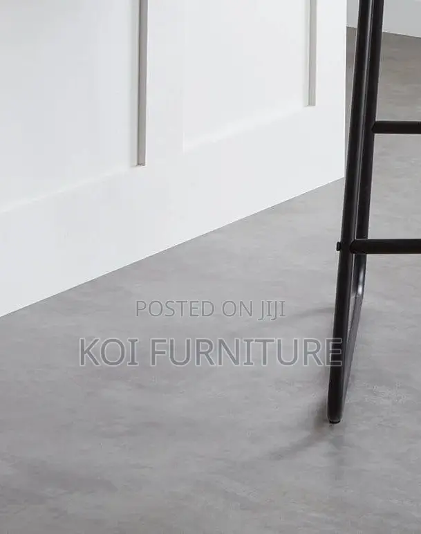 Barstools; Industrial Leather Hicke Barstool