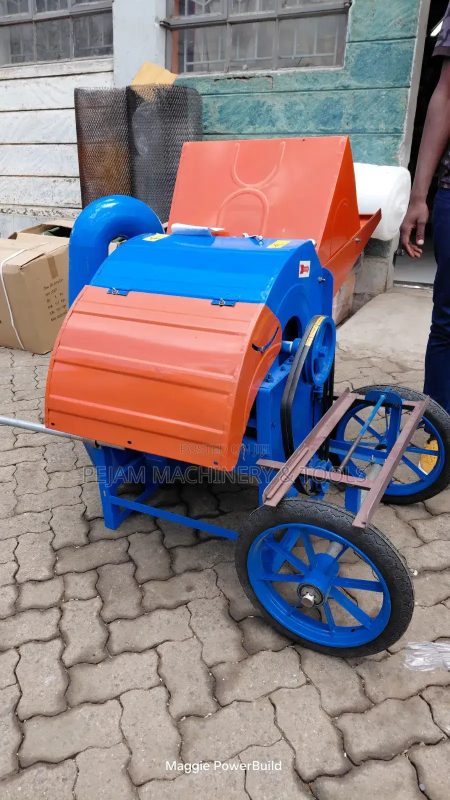Multifunctional Agricultural Thresher Machine for Maize Beans Sorghum