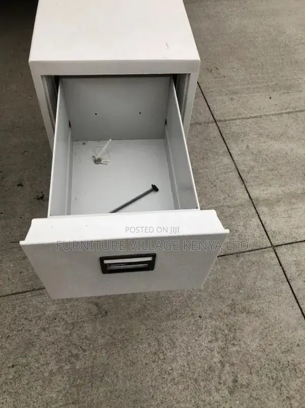 3-Drawer White Metallic Secure Locker Cabinet