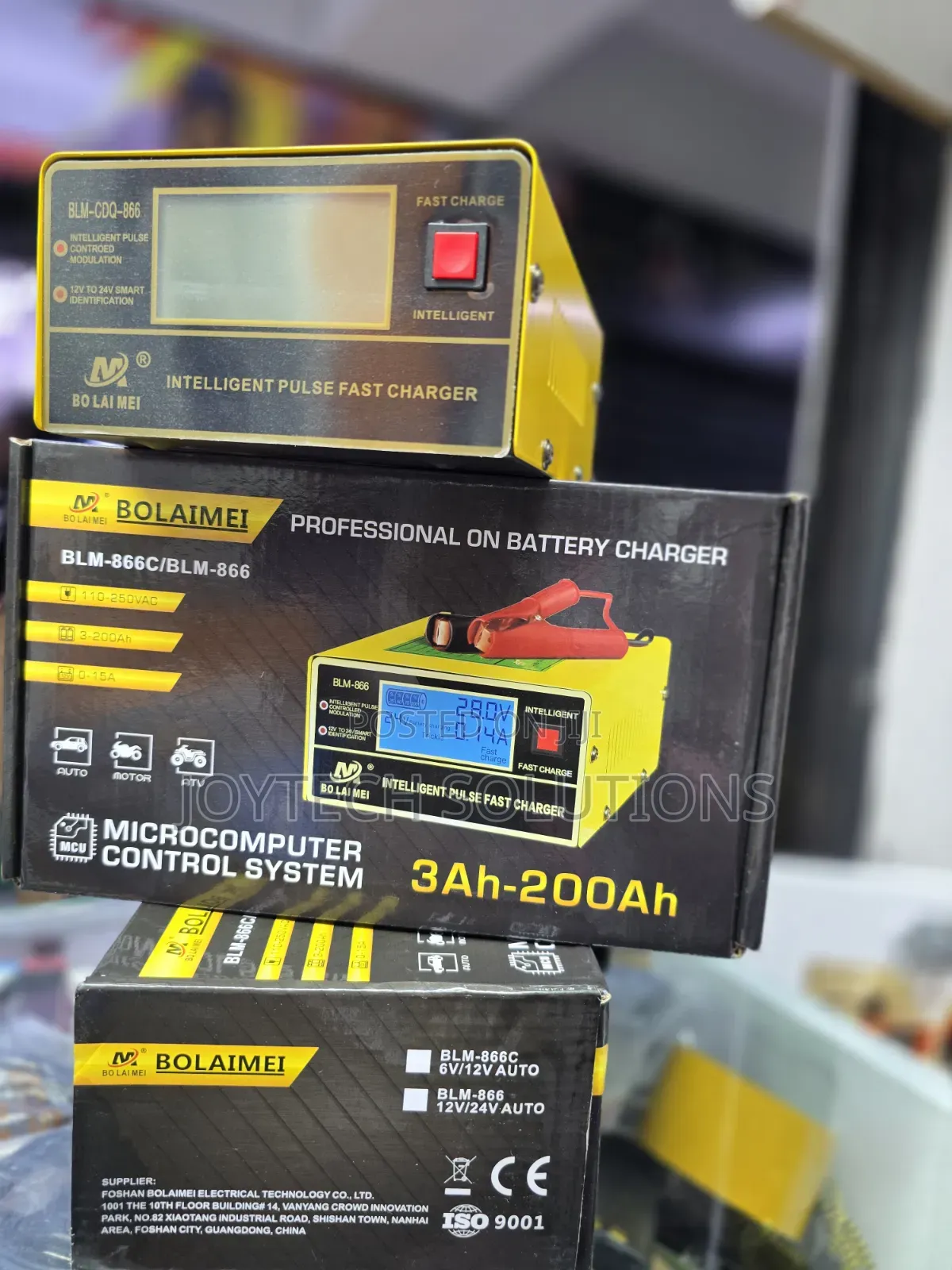 Bolaimei Bl-888 Intelligent Pulse Fast Charger - 12v/24v Dual