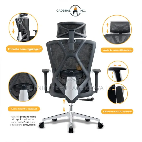 High Back Executive Managerial Desk Chair