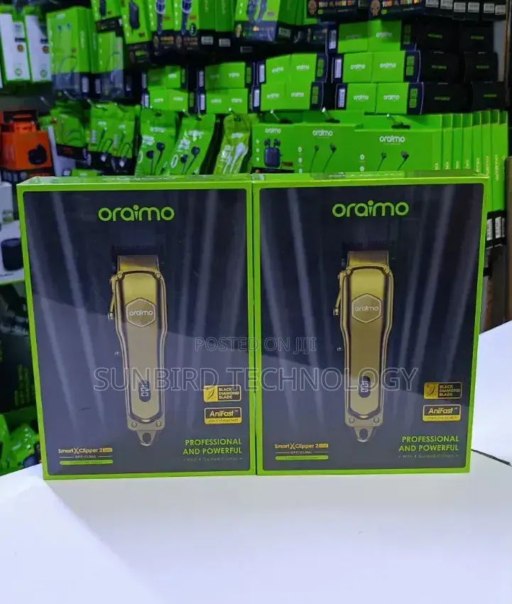Oraimo Smart Clipper 2 Gold Opc-Cl30g Cordless Hair Clipper