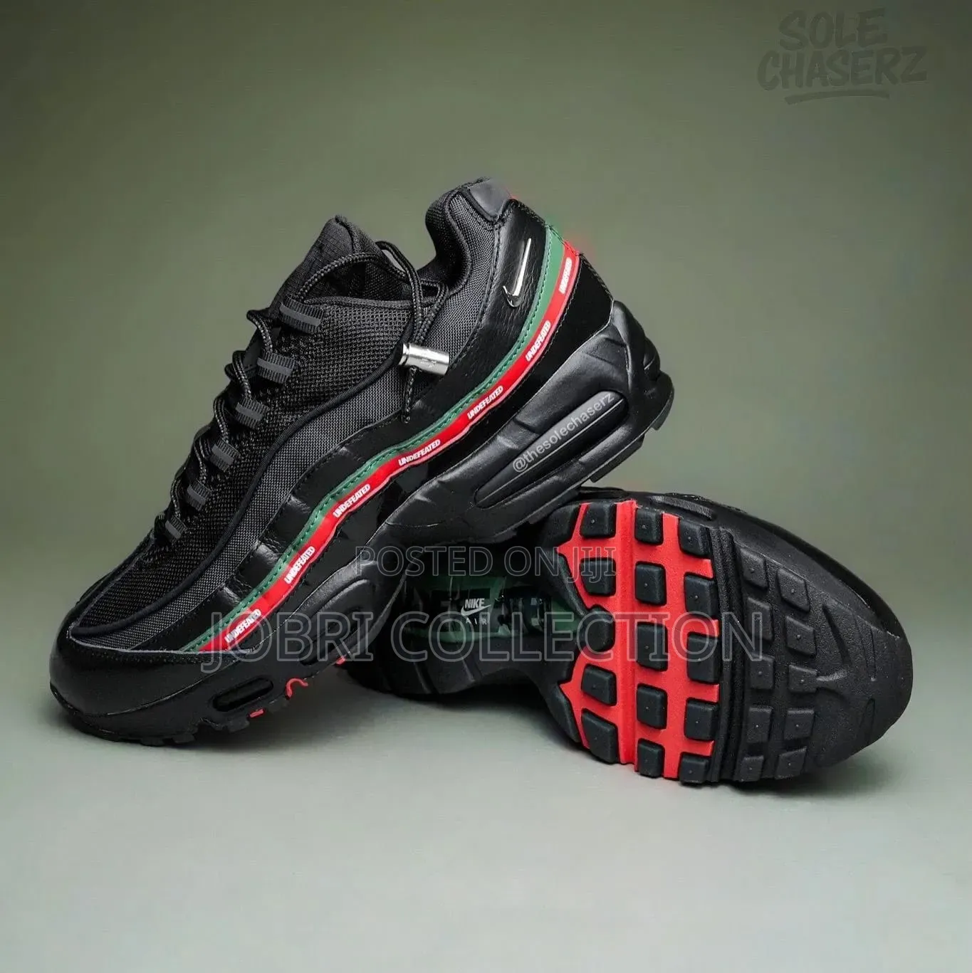 Undefeated X Nike Air Max 95 Black Sneakers