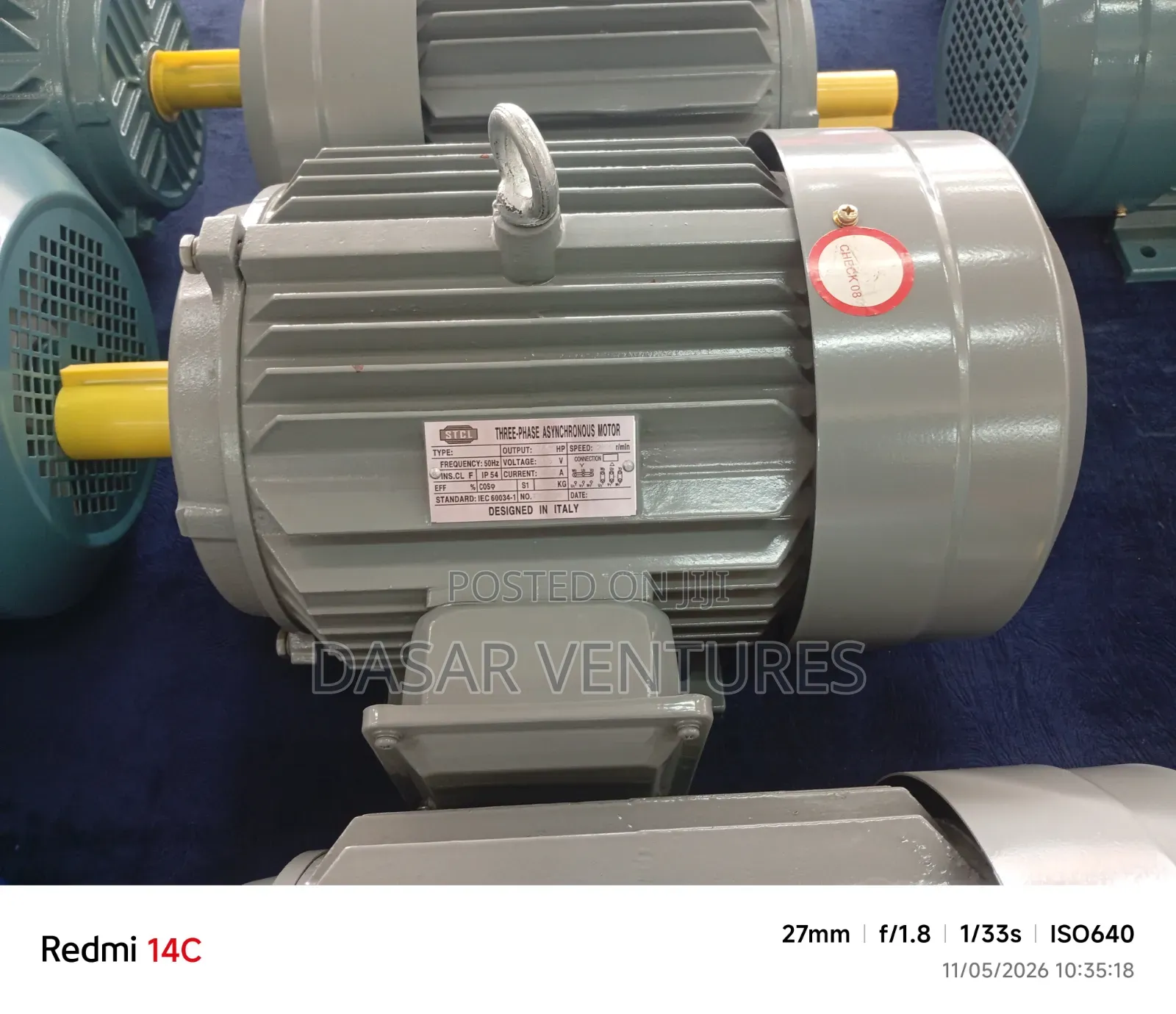 Motor 10hp High Speed Three Phase-STCL Italy