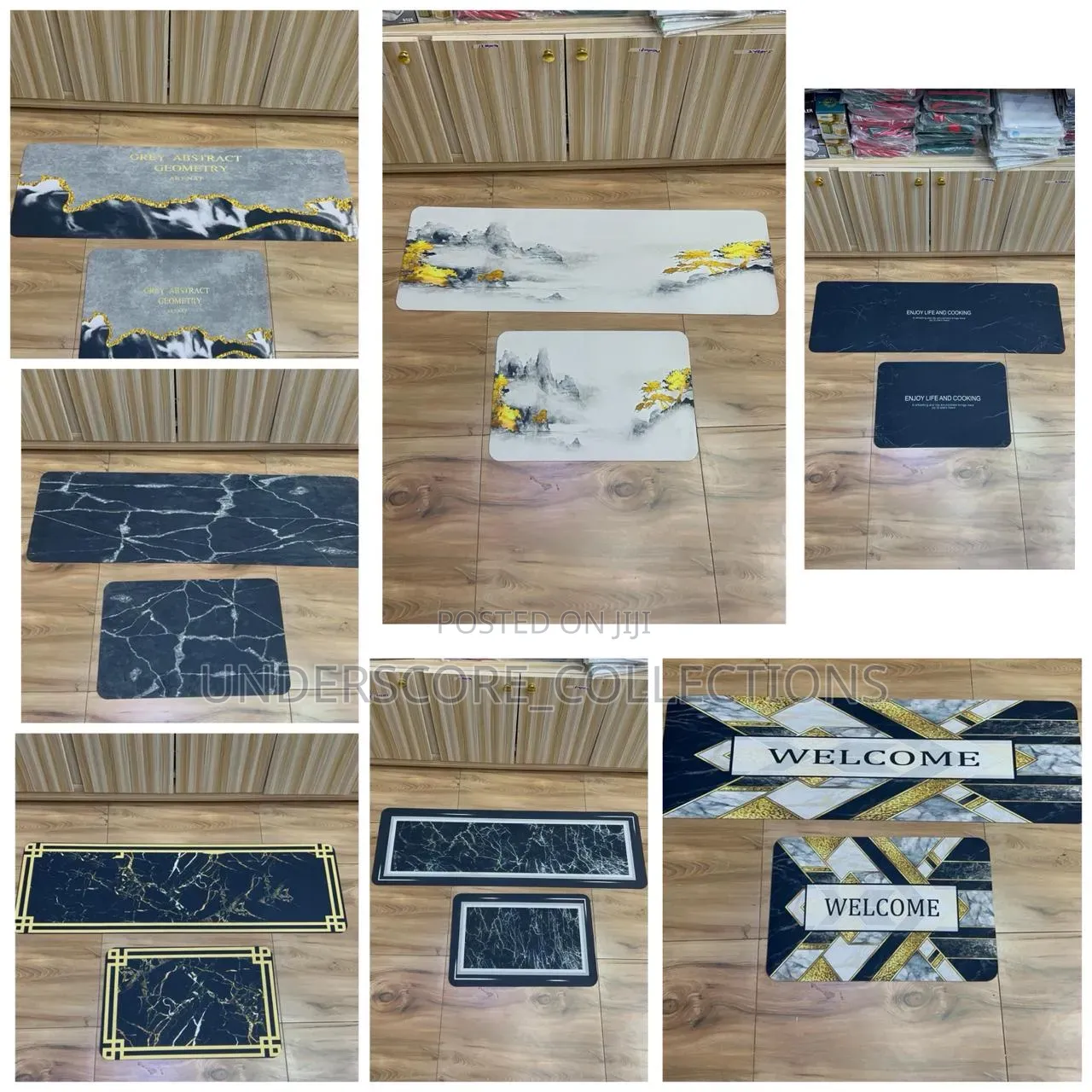 *Rubber Bottom Kitchen* *Anti-Slip Mats*