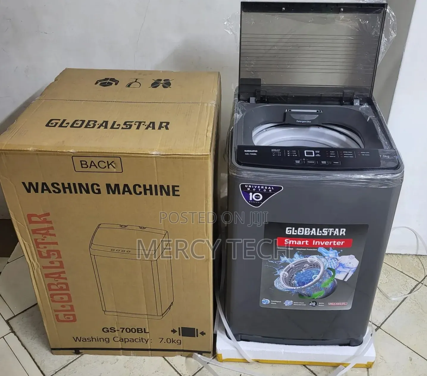 Globalstar Gs-700bl 7.0kg Top Load Washing Machine