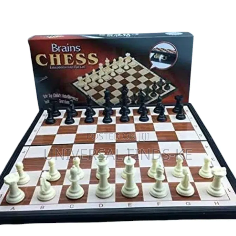 Magnetic Chess Board Set – Foldable Portable Strategy Game