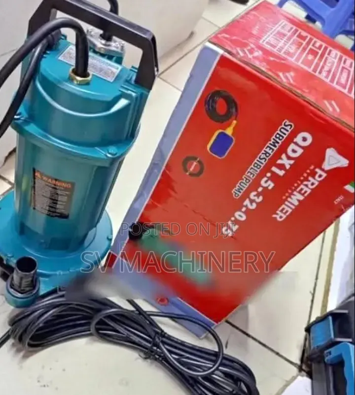Heavy Duty 1hp Premier Submersible Water Pump